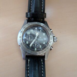 Bulova Millitary-style chronograph